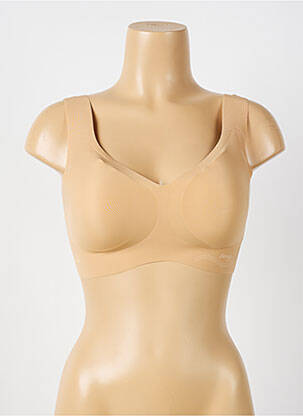 Soutien-gorge sans armature haut soutien-gorge avec mousse de rembourrage amovible chair SLOGGI femme