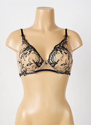Soutien-gorge légère et transparente haut soutien-gorge emboitant noir LISE CHARMEL femme
