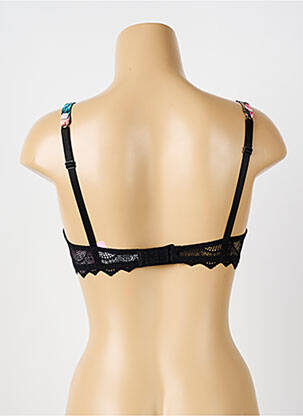 Soutien-gorge broderie haut soutien-gorge emboitant noir ANTIGEL femme
