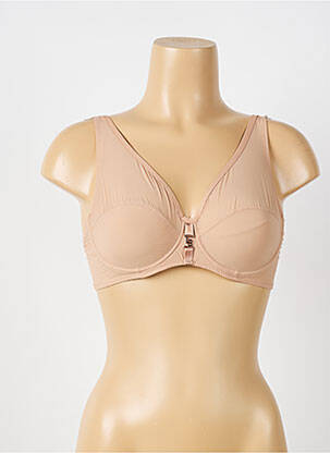 Soutien-gorge effet matière satinée haut soutien-gorge emboitant chair LOUISA BRACQ femme