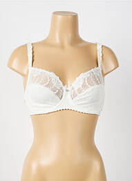 Soutien-gorge effet matière satinée haut soutien-gorge emboitant beige LOUISA BRACQ femme