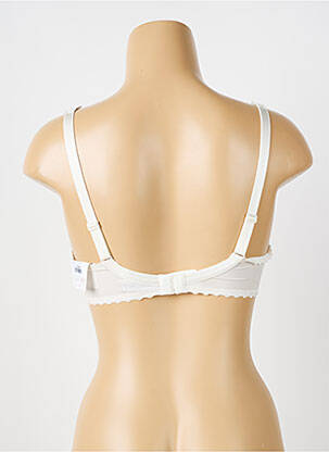 Soutien-gorge effet matière satinée haut soutien-gorge emboitant beige LOUISA BRACQ femme
