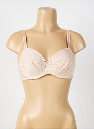 Soutien-gorge effet matière satinée haut soutien-gorge emboitant rose ANTIGEL femme