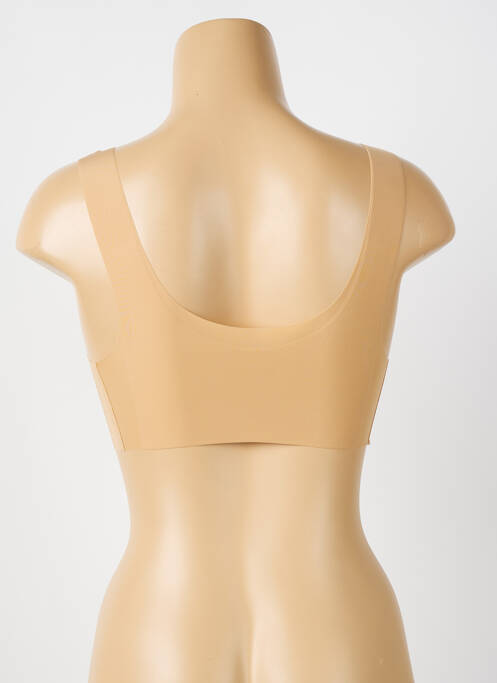 Soutien-gorge sans armature haut soutien-gorge avec mousse de rembourrage amovible chair SLOGGI femme