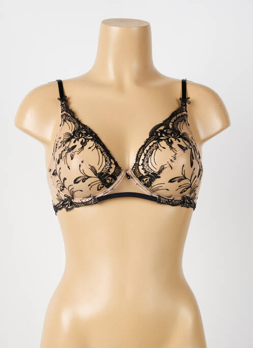 Soutien-gorge légère et transparente haut soutien-gorge emboitant noir LISE CHARMEL femme