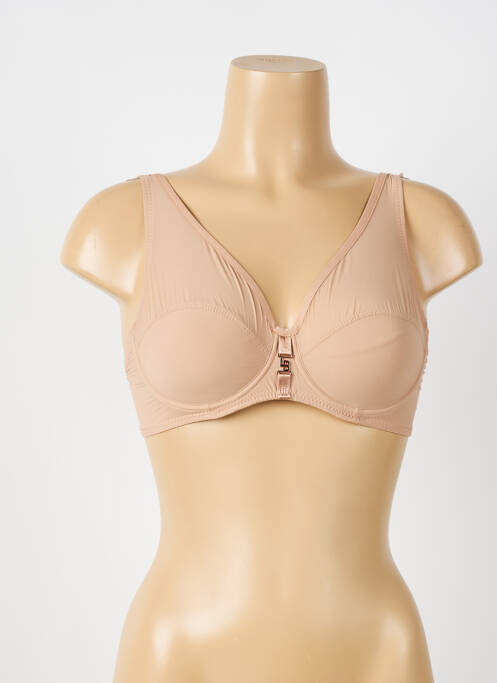 Soutien-gorge effet matière satinée haut soutien-gorge emboitant chair LOUISA BRACQ femme