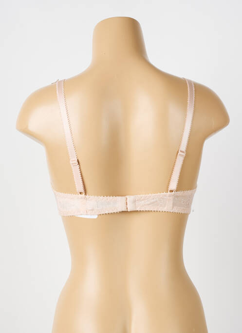 Soutien-gorge effet matière satinée haut soutien-gorge emboitant rose ANTIGEL femme