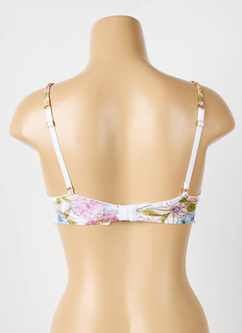 Soutien-gorge légère et transparente haut soutien-gorge moulé blanc LISE CHARMEL femme