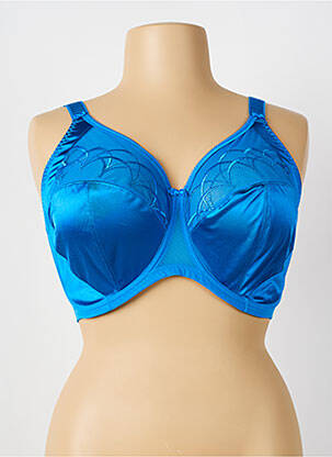 Soutien-gorge légère et transparente haut soutien-gorge emboitant bleu ELOMI femme