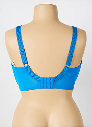 Soutien-gorge légère et transparente haut soutien-gorge emboitant bleu ELOMI femme