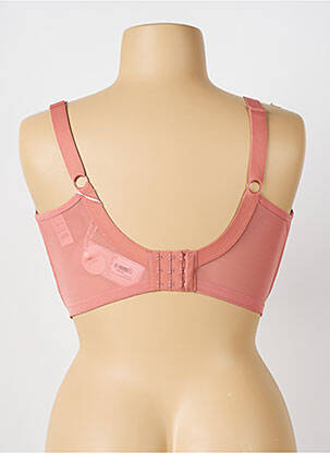Soutien-gorge légère et transparente haut soutien-gorge emboitant rose ELOMI femme