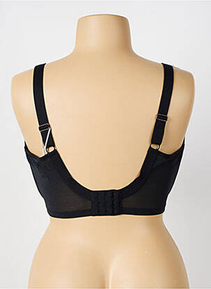 Soutien-gorge légère et transparente haut soutien-gorge emboitant noir ELOMI femme
