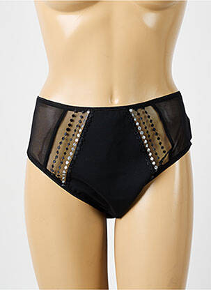 Culotte stretch noir ELOMI femme