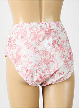 Culotte haute tissage satiné rose ANTIGEL femme