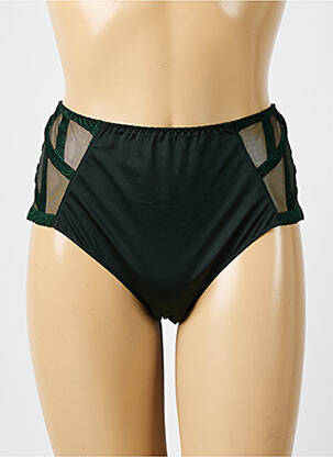 Culotte stretch vert LOUISA BRACQ femme