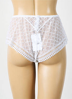 Culotte stretch blanc LOUISA BRACQ femme