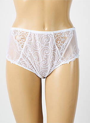 Culotte tissage satiné blanc LISE CHARMEL femme
