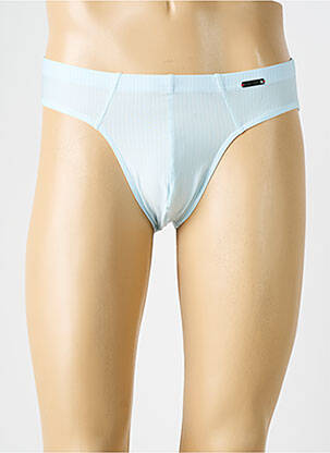 Slip effet matière satinée bleu OLAF BENZ homme