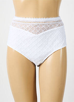 Culotte blanc LOUISA BRACQ pour femme