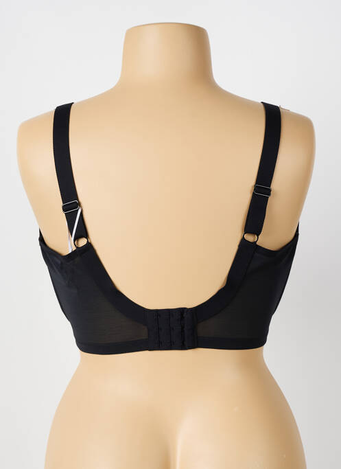 Soutien-gorge légère et transparente haut soutien-gorge emboitant noir ELOMI femme