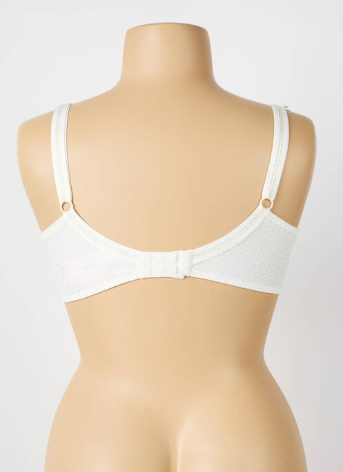 Soutien-gorge effet matière satinée haut soutien-gorge emboitant beige ANTIGEL femme