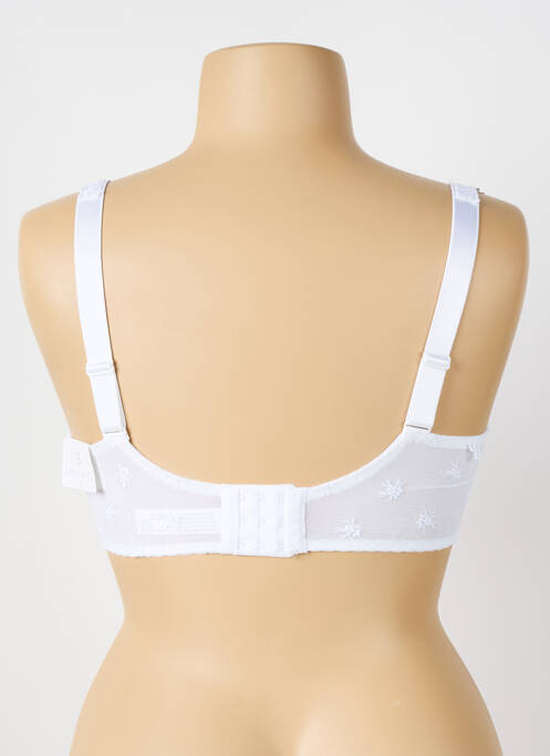 Soutien-gorge broderie haut soutien-gorge moulé blanc LOUISA BRACQ femme