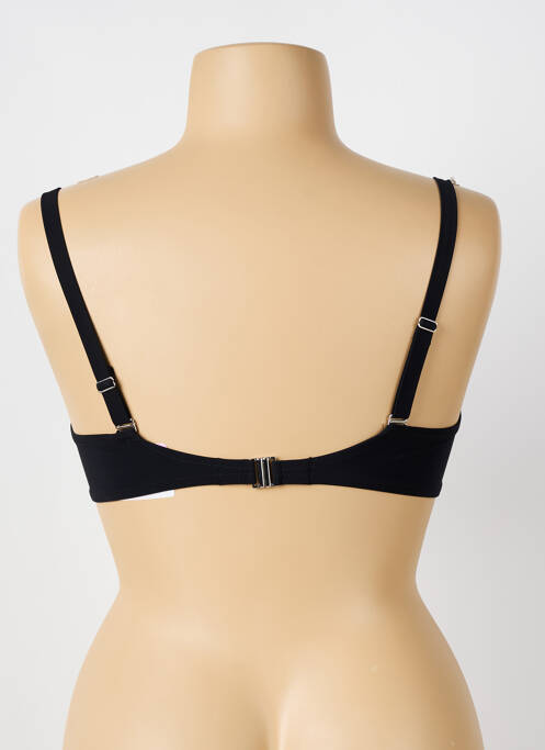 Soutien-gorge effet matière satinée haut soutien-gorge emboitant noir ANTIGEL femme