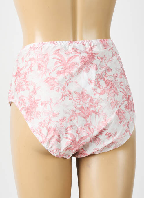 Culotte haute tissage satiné rose ANTIGEL femme