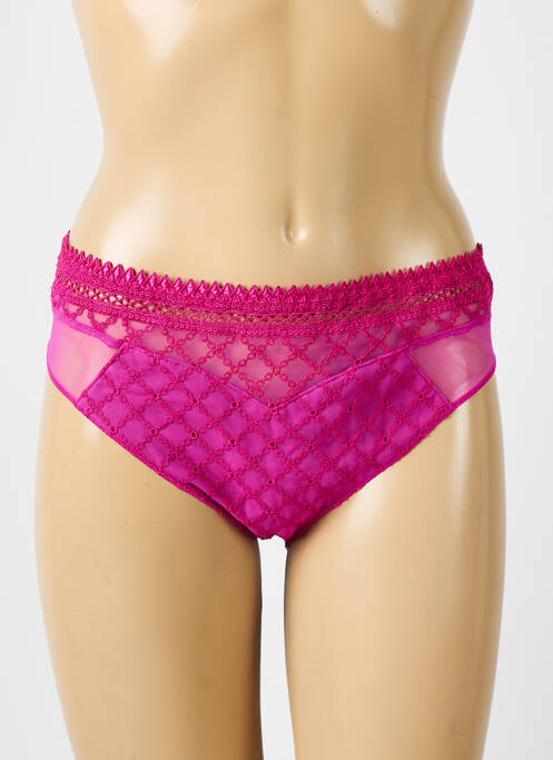 Culotte stretch rose LOUISA BRACQ femme