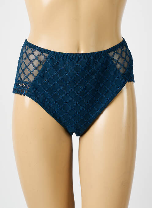 Culotte stretch bleu LOUISA BRACQ femme