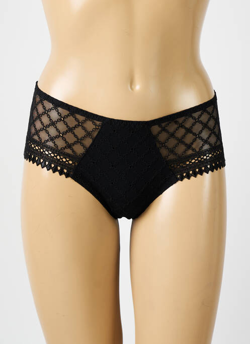 Culotte stretch noir LOUISA BRACQ femme