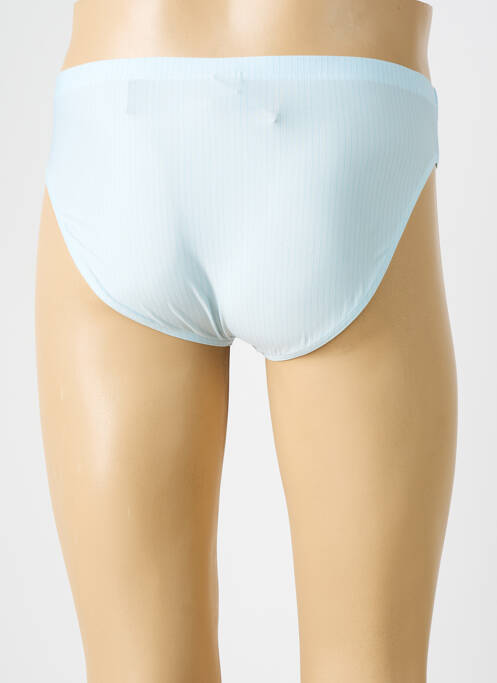 Slip effet matière satinée bleu OLAF BENZ homme