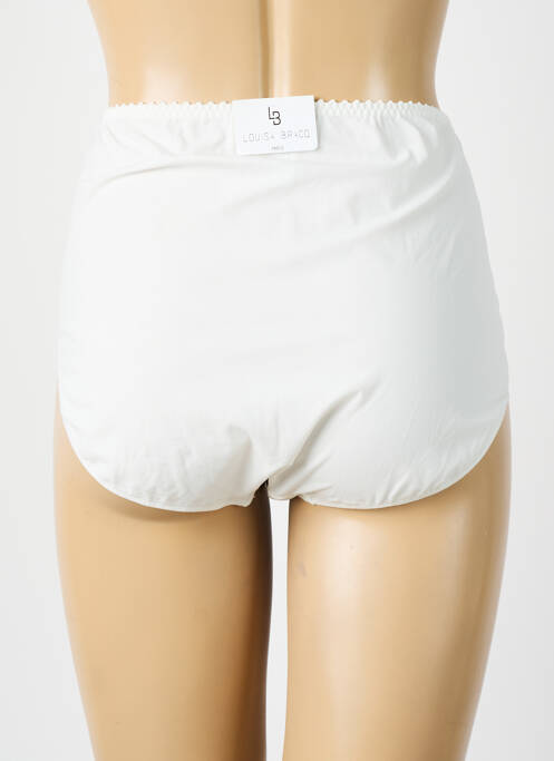 Culotte blanc LOUISA BRACQ femme