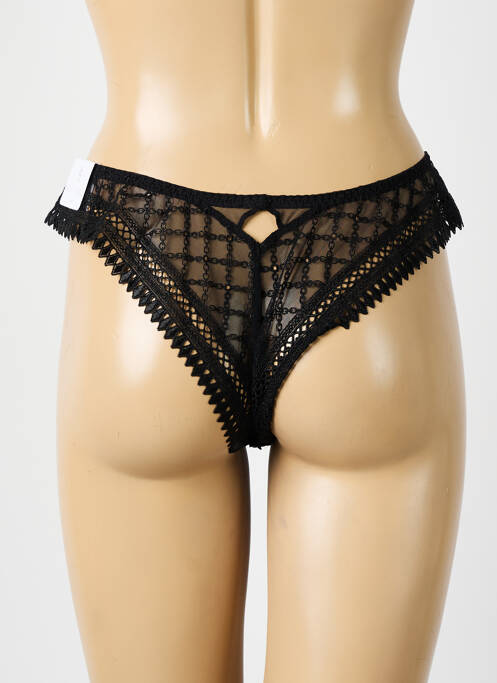 Culotte noir LOUISA BRACQ femme