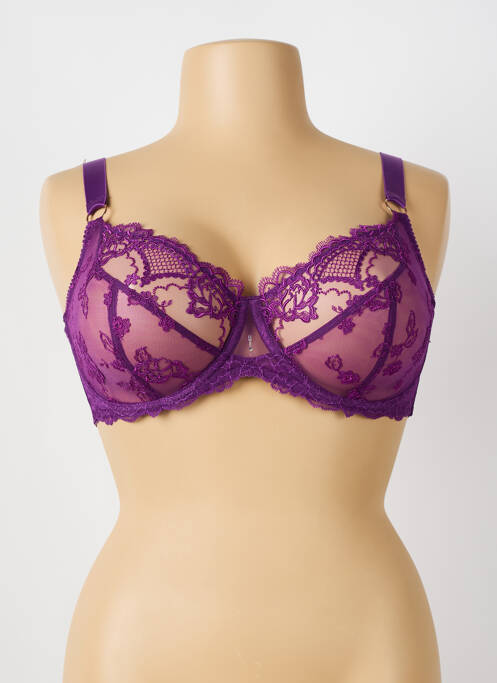 Soutien-gorge violet LISE CHARMEL pour femme