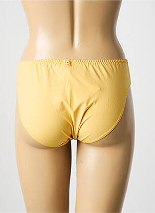 Culotte stretch jaune LOUISA BRACQ femme