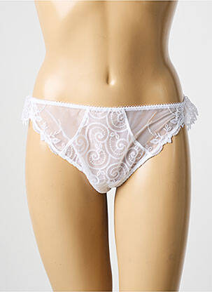 Culotte légère et transparente blanc LISE CHARMEL femme