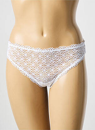 String stretch blanc ANTIGEL femme