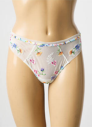 String broderie blanc LISE CHARMEL femme