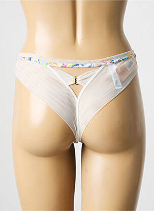 String broderie blanc LISE CHARMEL femme