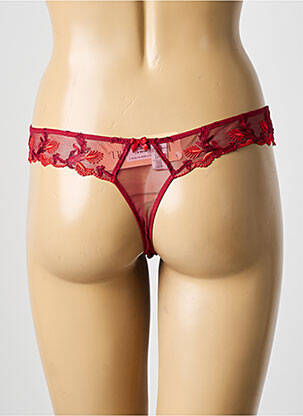 String broderie rouge LISE CHARMEL femme