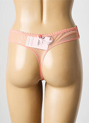 String tissage popeline orange LOUISA BRACQ femme