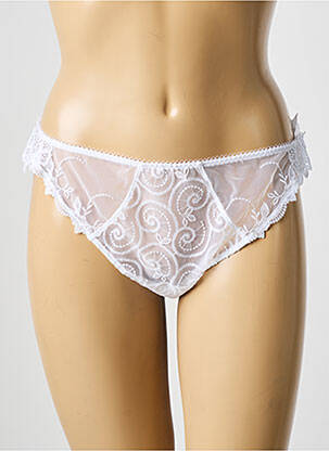 Culotte légère et transparente blanc LISE CHARMEL femme