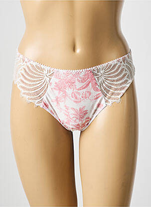 Tanga blanc ANTIGEL pour femme