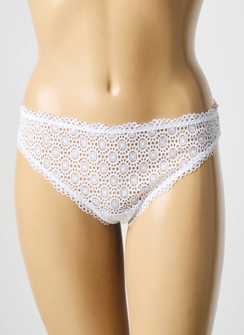String blanc ANTIGEL pour femme