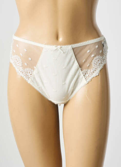 Tanga blanc FANTASIE pour femme