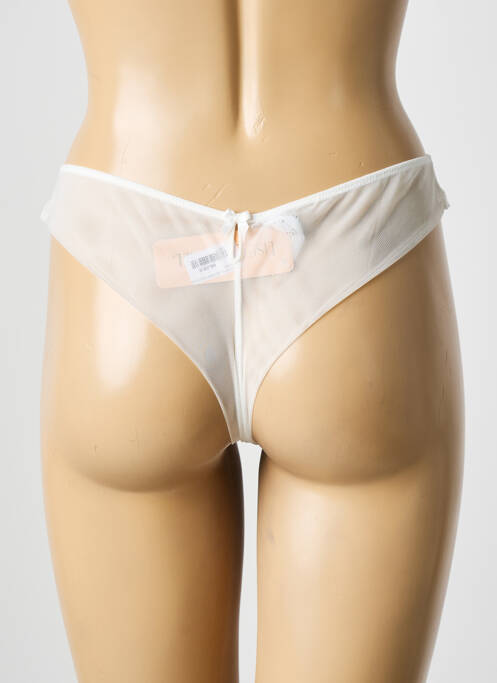 Tanga blanc LISE CHARMEL pour femme