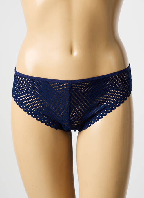 Tanga bleu ANTIGEL pour femme
