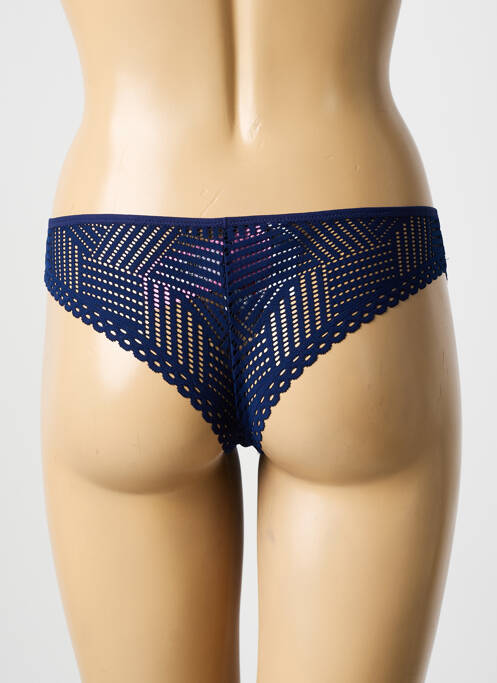 Tanga bleu ANTIGEL pour femme