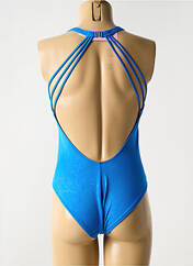 Maillot de bain 1 pièce bleu ANTIGEL pour femme seconde vue